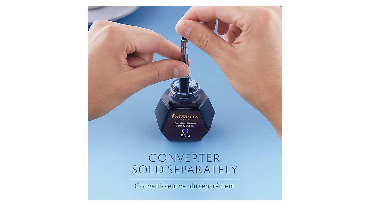 Waterman Long Ink Cartridges For Fountain Pens, Intense Black Ink Refills, Pack Of 32 (S0110850) : Buy Online At Best Price In KSA - Souq Is Now