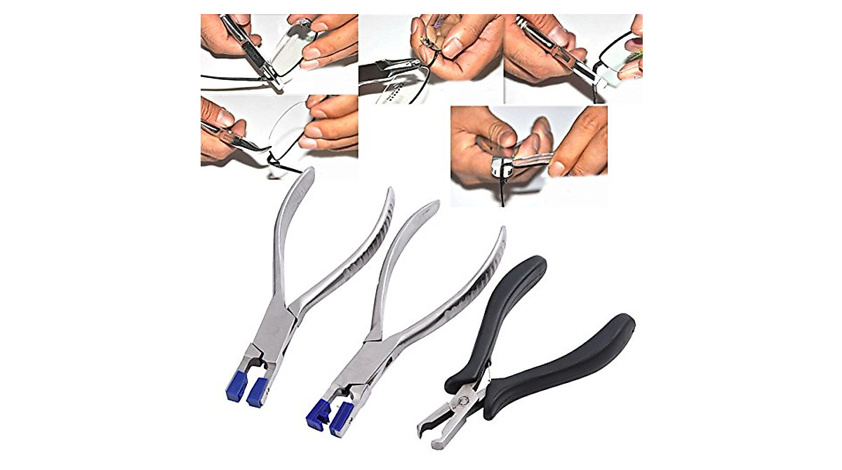 Rimless Eyeglass Repair Kit - Precision Optical Disassembly Tools