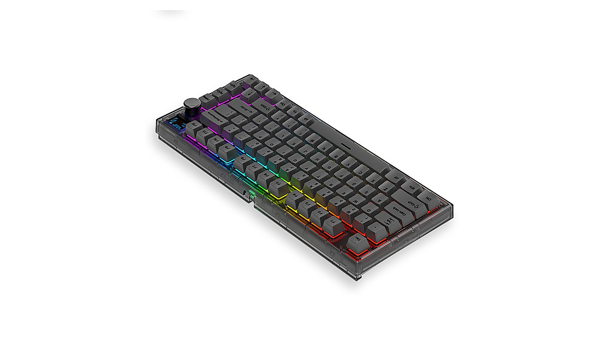 FANTECH MAXFIT81 Mechanical Keyboard - RGB, OLED, Hot-Swappable