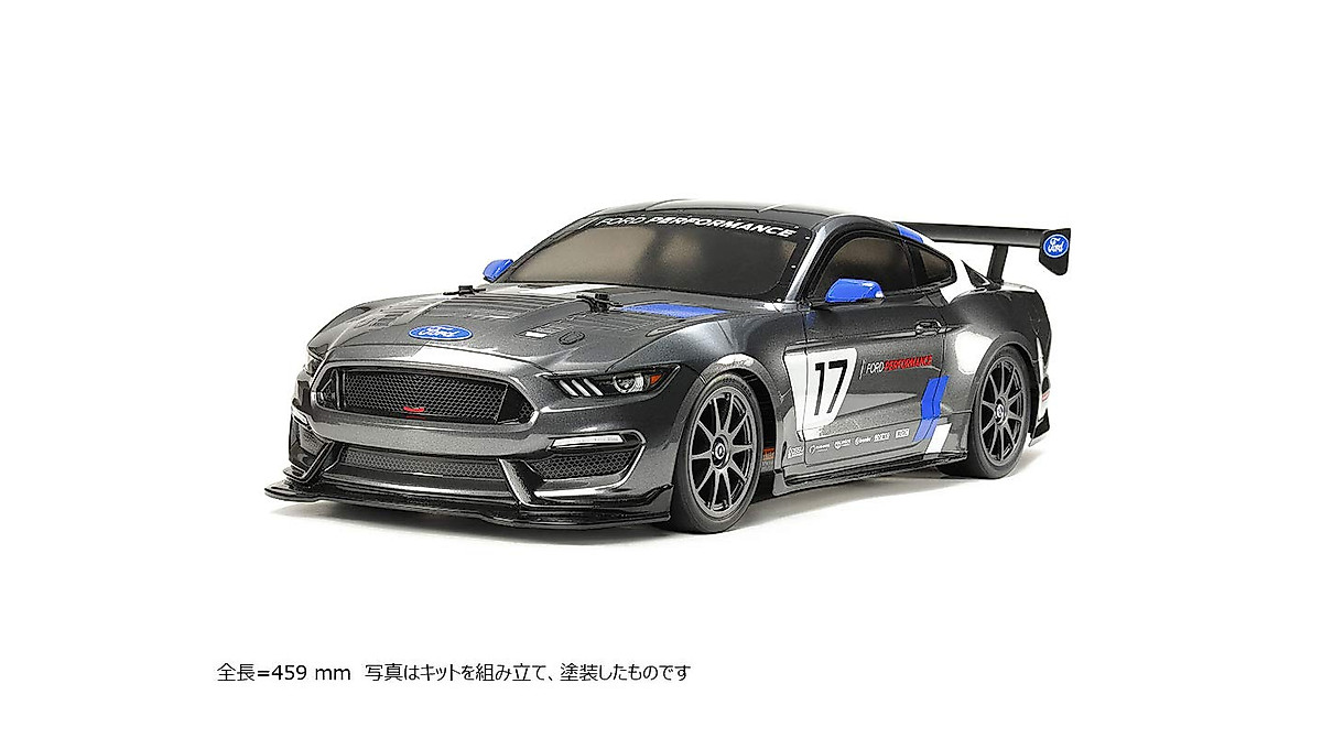 Tamiya 1/10 RC Ford Mustang GT4 Race Car Kit with TT-02 Chassis