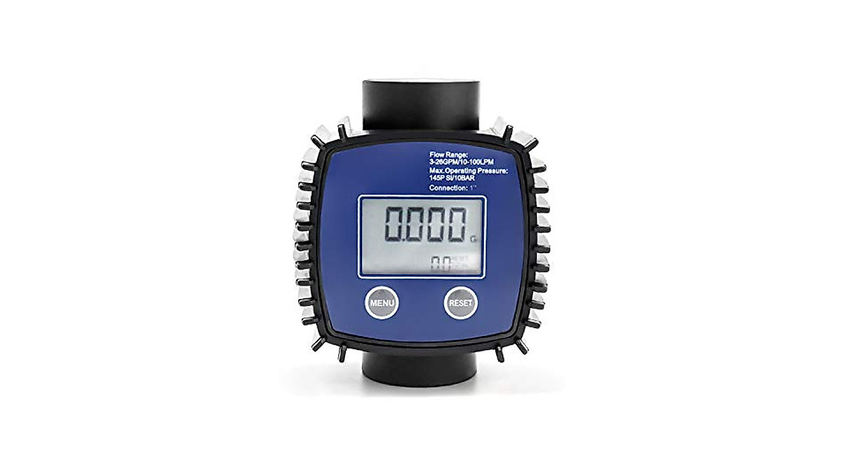QWORK Transfer Meter for Chemical Fluids