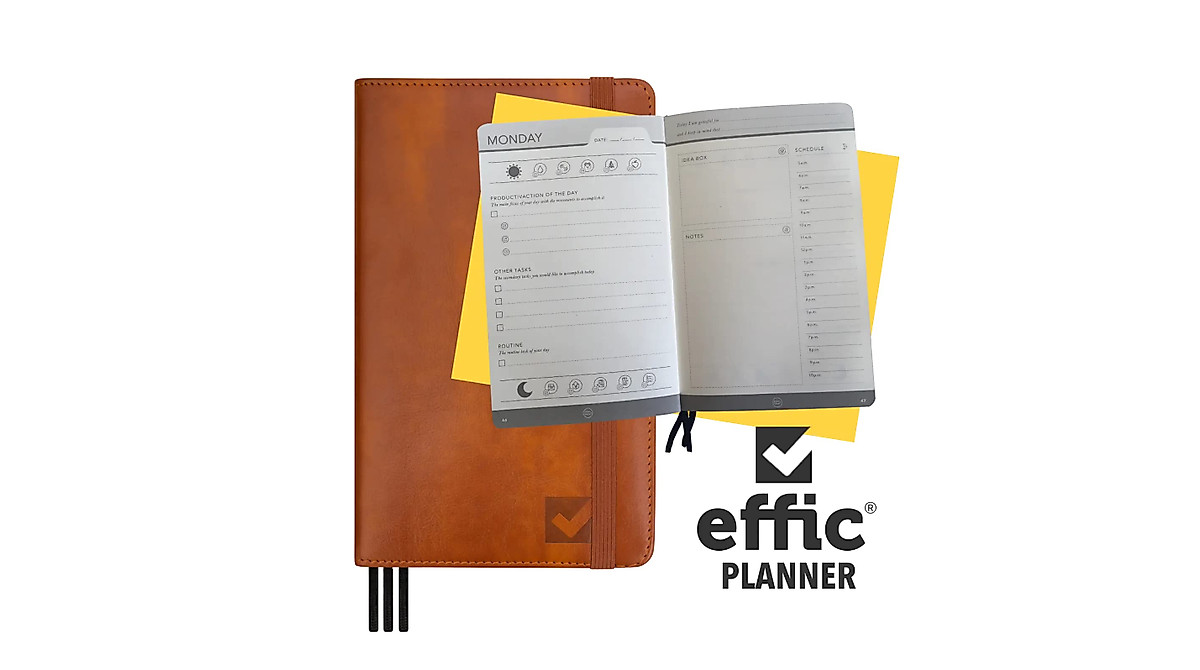 Effic Entrepreneur's Business Planner for Productivity & Goal Setting