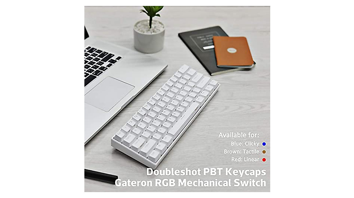 Anne PRO 2D Mechanical Keyboard: Wireless & RGB