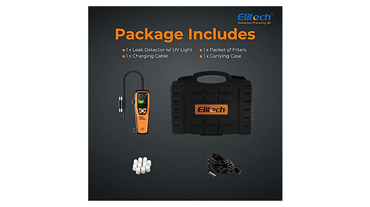 Elitech ILD-200 Refrigerant Leak Detector | 10-Year Sensor Life