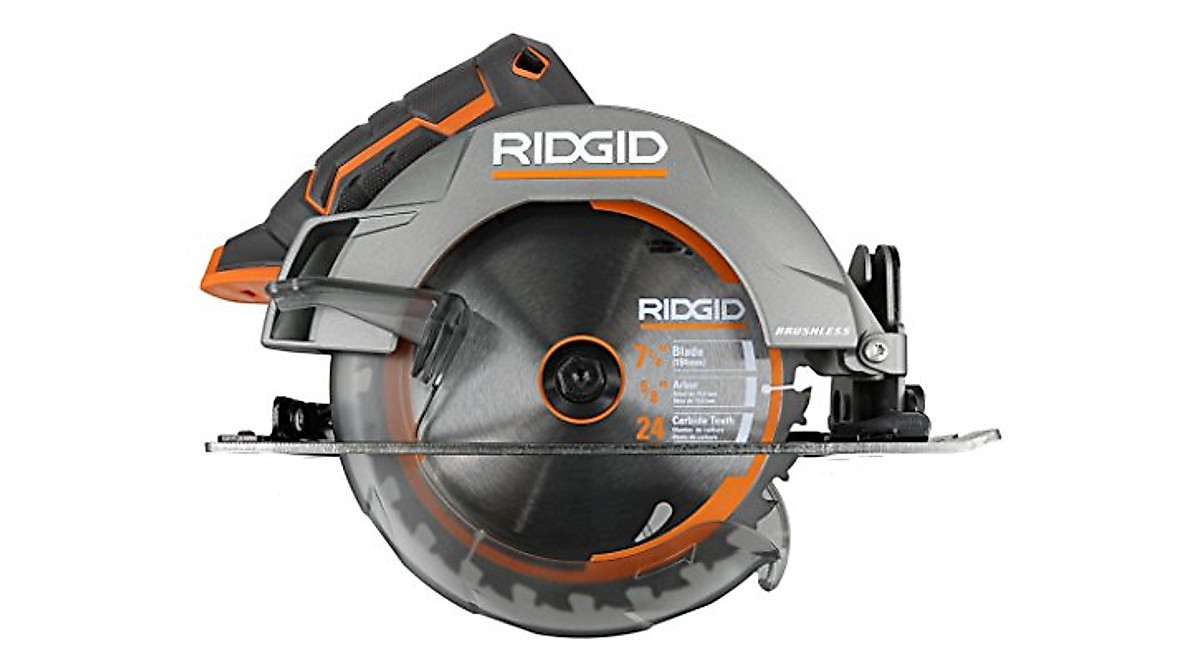 RIDGID R8653 18V Cordless Circular Saw | Bevel & Depth Adjust