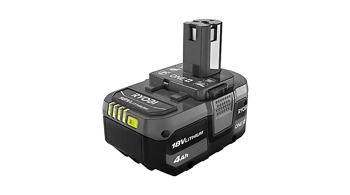 Ryobi PBP005 18V Lithium-Ion 4.0Ah Battery - Longer Runtime & Powerful ...
