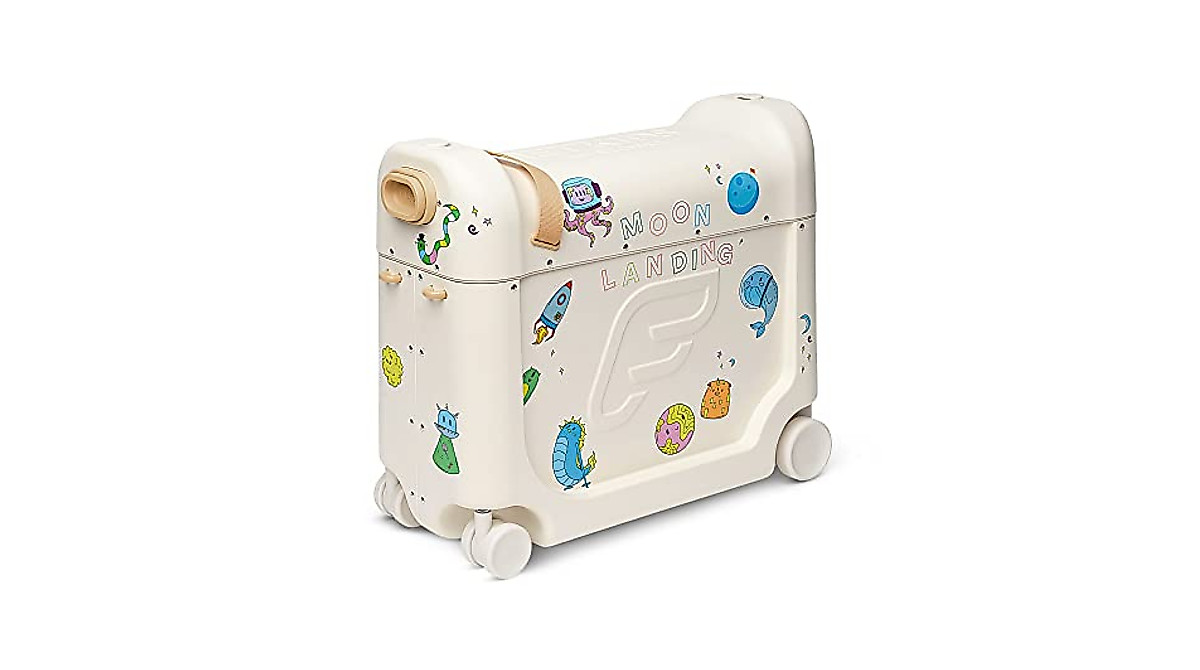 JetKids BedBox - Ride-On Suitcase & In-Flight Bed for Kids 3-7