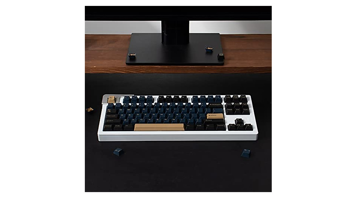 Blue Samurai Keycaps for Mechanical Keyboards
