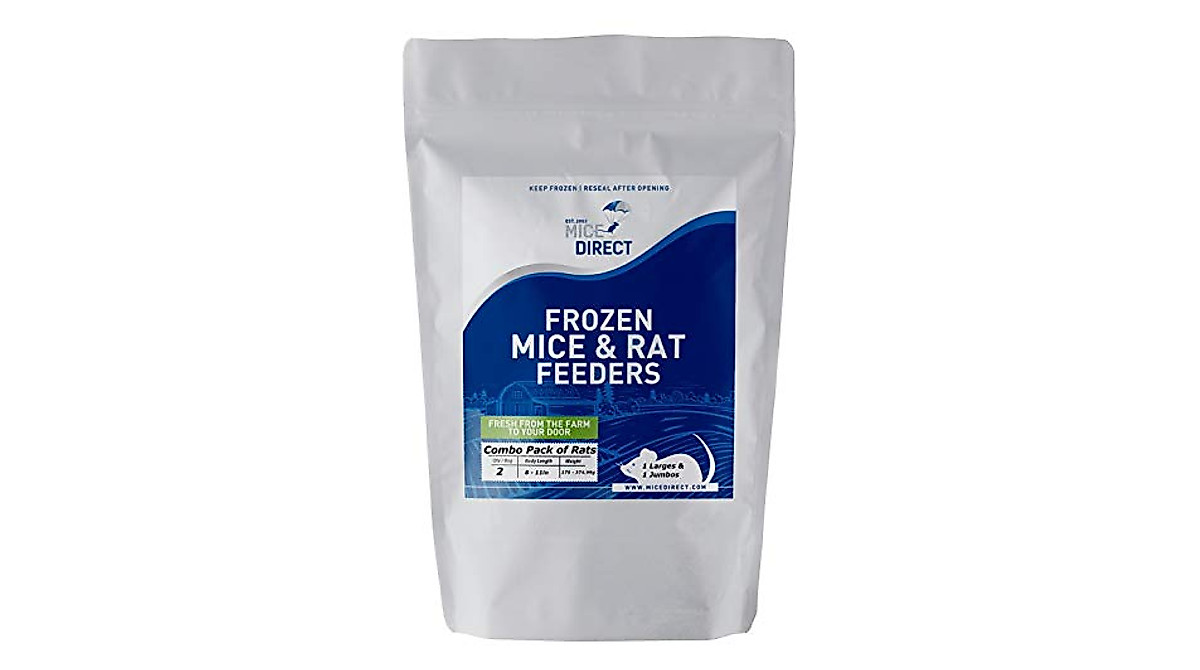 MiceDirect Frozen Rat Combo Pack for Reptiles | Premium & Humane