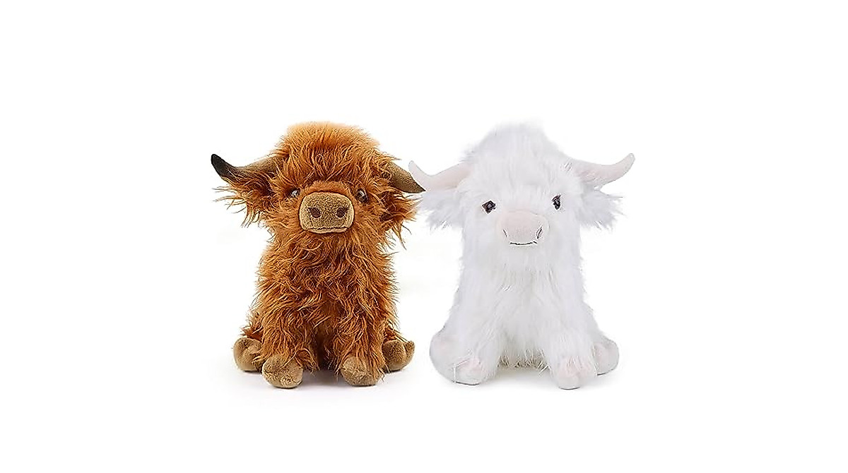 Adorable Highland Cow Plush Toy - Perfect Gift for All Ages