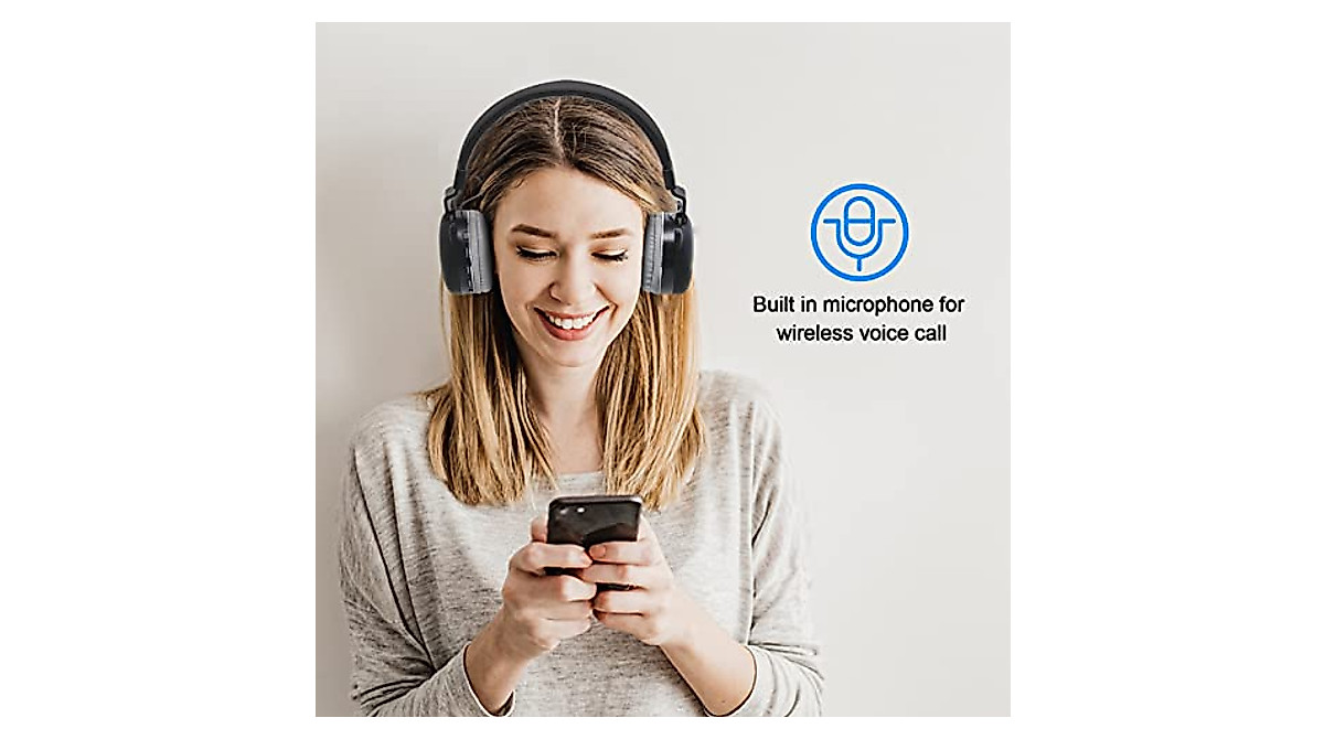 Kids Wireless Headphones with Microphone & Safe Volume Control | NVRADCHUA