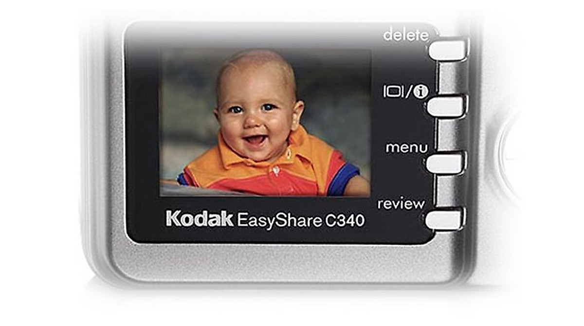 Kodak EasyShare C340 5MP Digital Camera with 3x Optical Zoom