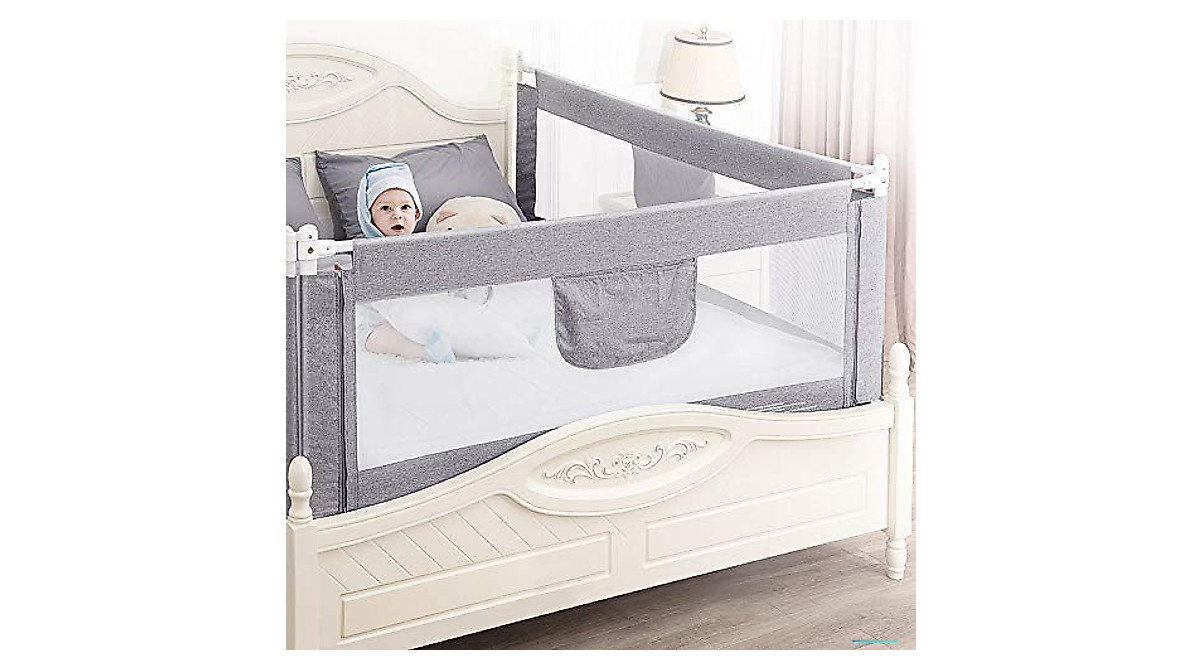 Extra Long Bed Rails for Toddler Safety | etonweag