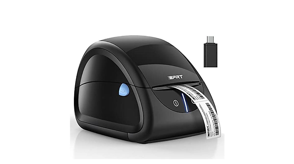 iDPRT Dual Label Maker Bundle: Wide & Quick Thermal Labels