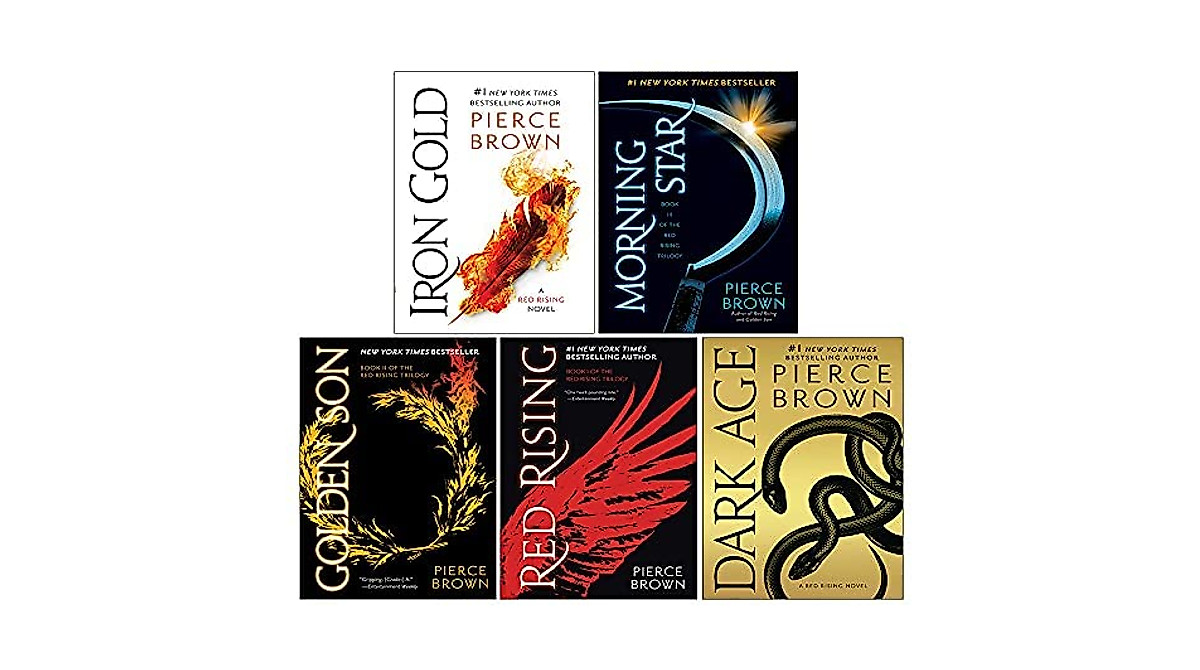 Red Rising Series Collection 5 Books by Pierce Brown | Epic Sci-Fi Set