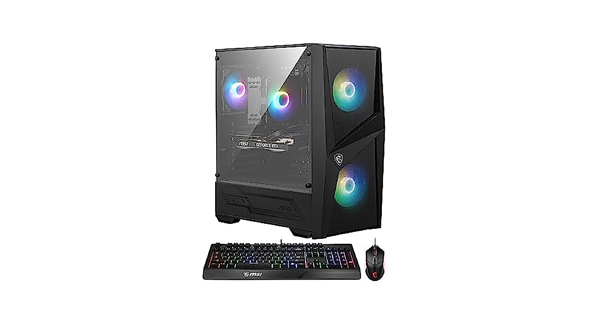 MSI Codex R Gaming Desktop with Intel i5 & RTX 4060 | Powerful & Upgradable