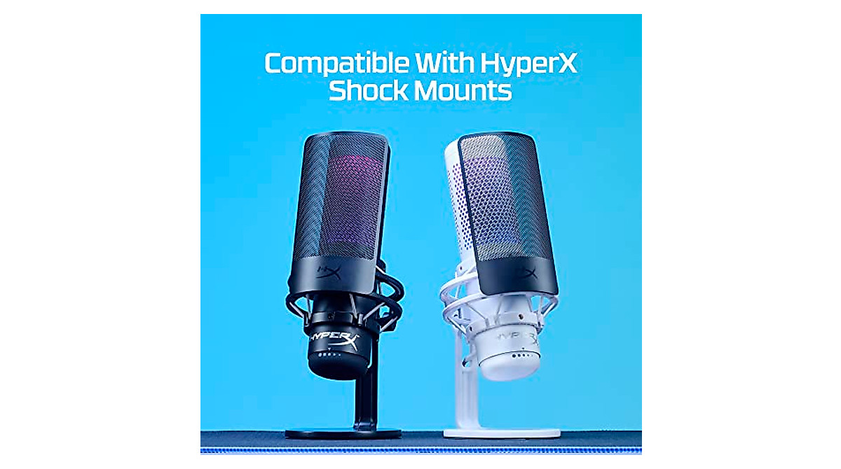 Improve Audio with HyperX Shield Microphone Pop Filter