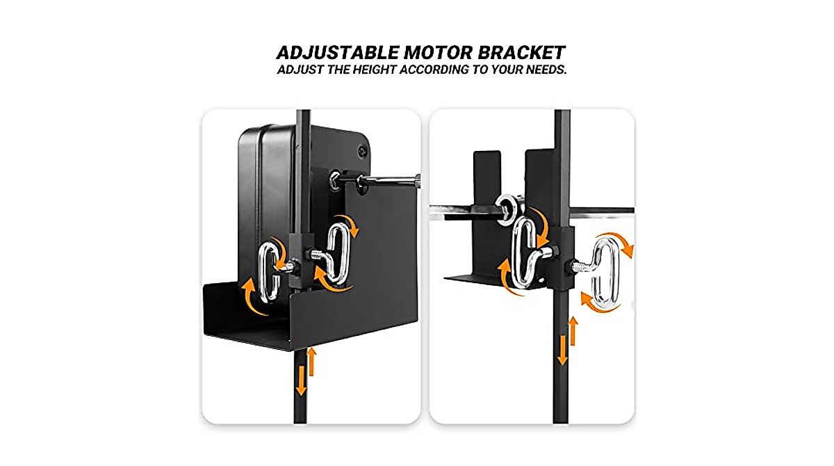 Portable Cordless Rotisserie Grill System - Perfect for Outdoor Cooking