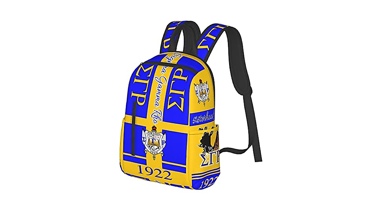 Sigma Gamma Rho Laptop Backpack - Stylish & Durable School Bag