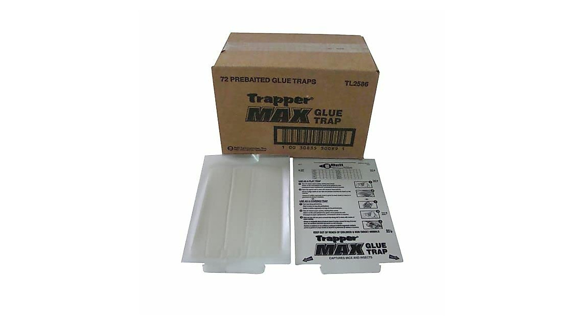 Trapper Max Glue Traps - Non-Toxic Rodent & Insect Solution
