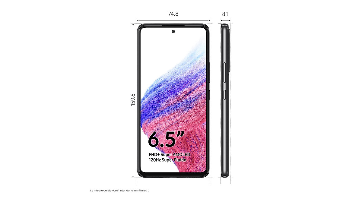 Samsung Galaxy A53: 128GB + 6GB Dual SIM Smartphone