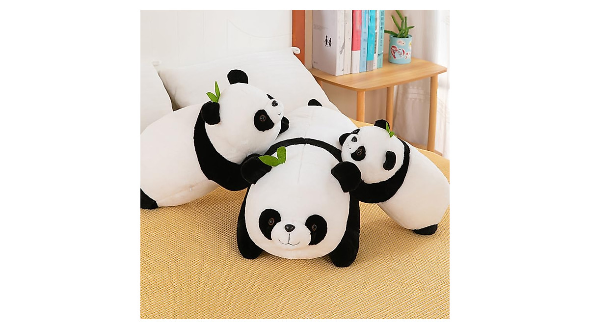 Cute Panda Plush Toy - Soft 19.7IN Hugging Body Pillow Gift