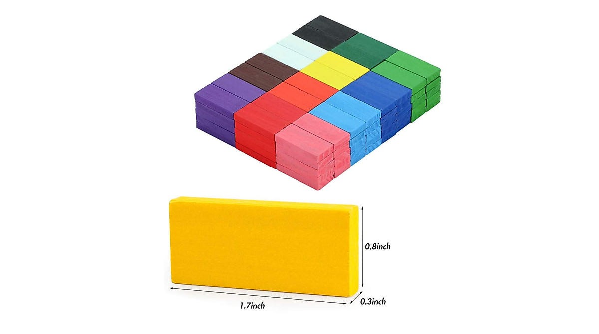 Engaging BigOtters Super Domino Blocks Kit for Kids