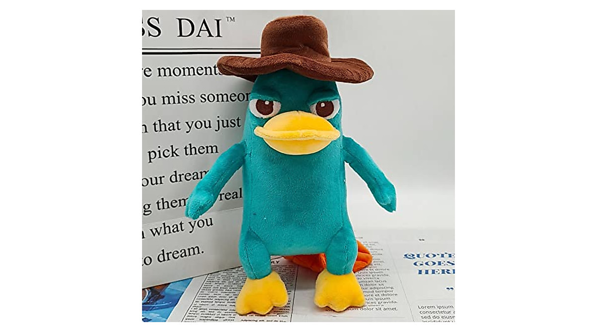 Shontay Perry The Platypus Plush - Cute Gift for Kids