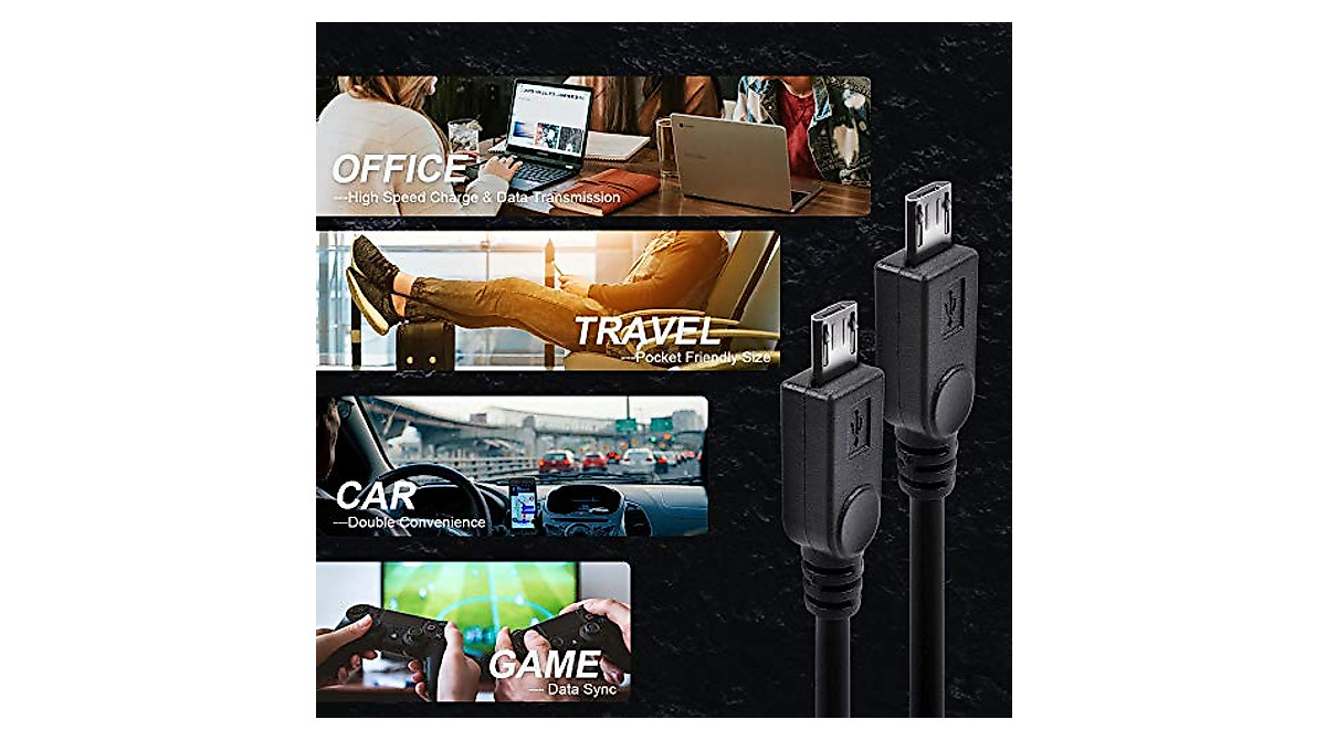 Aazon.co: Dual USB C Splitter USB C Headphone And Charger Adapter,2 - View #4