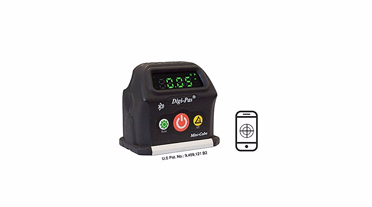 Digi-Pas Wireless 2-Axis Digital Cube Level for Precise Alignment