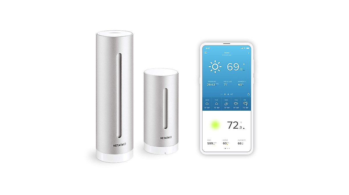 Netatmo Weather Station: Smart Indoor & Outdoor Monitoring