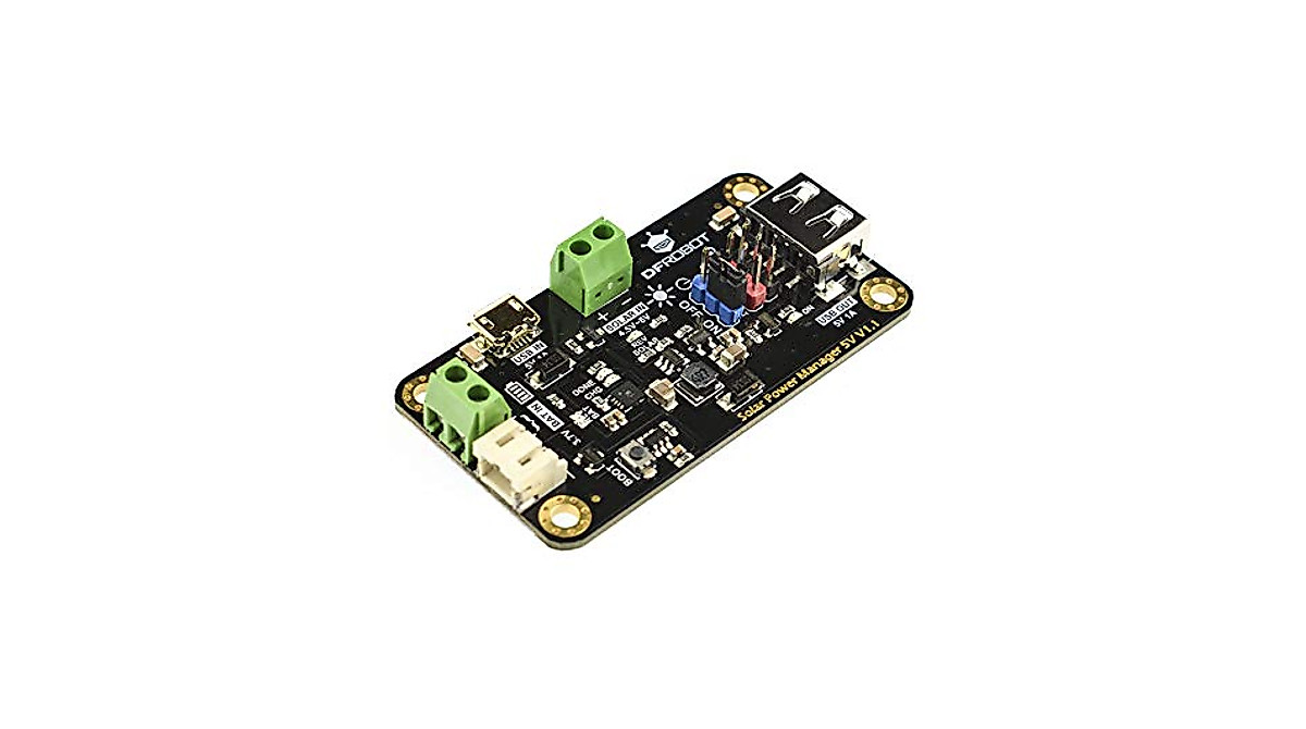 Efficient 5V MPPT Solar Power Manager & Controller Module