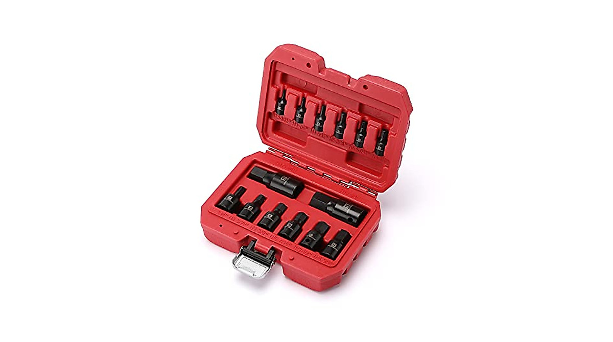 MIXPOWER 14-Piece Dr. Bit Socket Set - Durable & Easy to Use