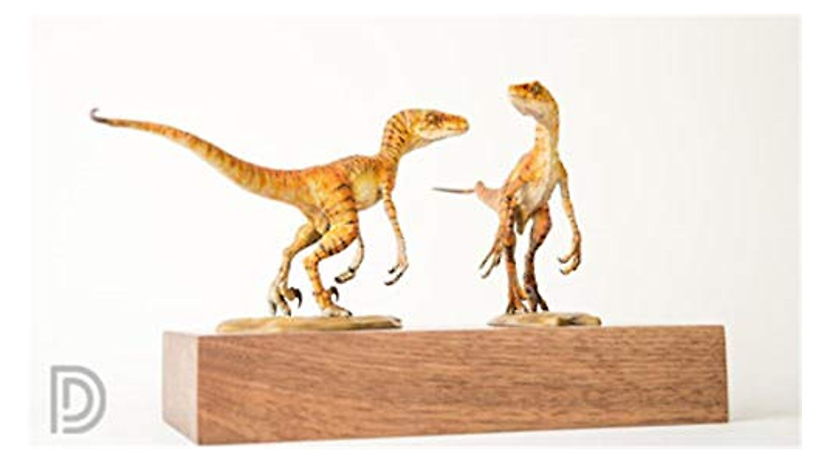Dino Dream Velociraptor Statue - Realistic Dinosaur Decor