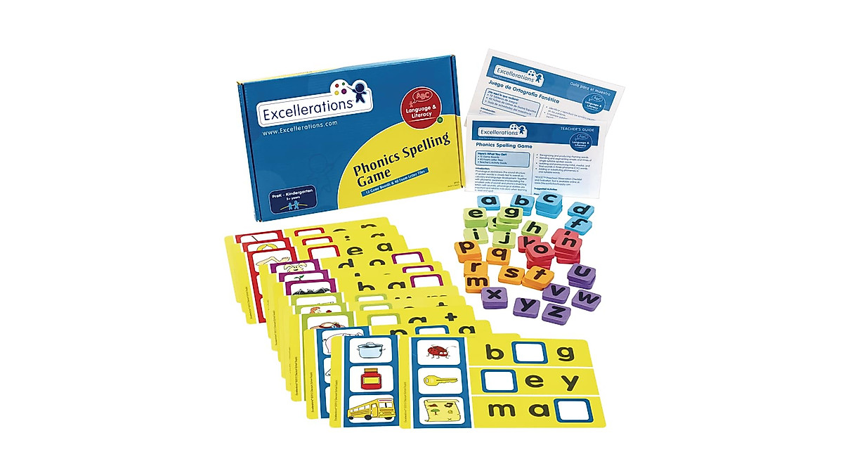 Excellerations Phonics Spelling Game for Kids | Classroom Learning Tool