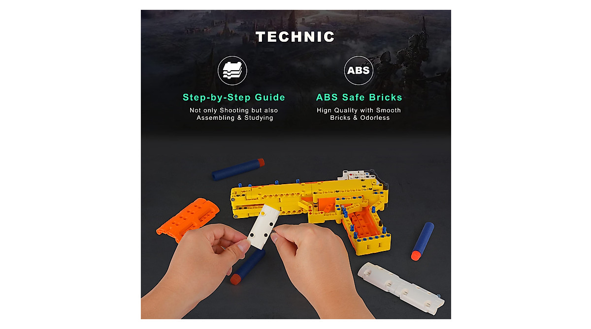 Build Your Own Yanscian Desert Eagle Nerf Gun Kit