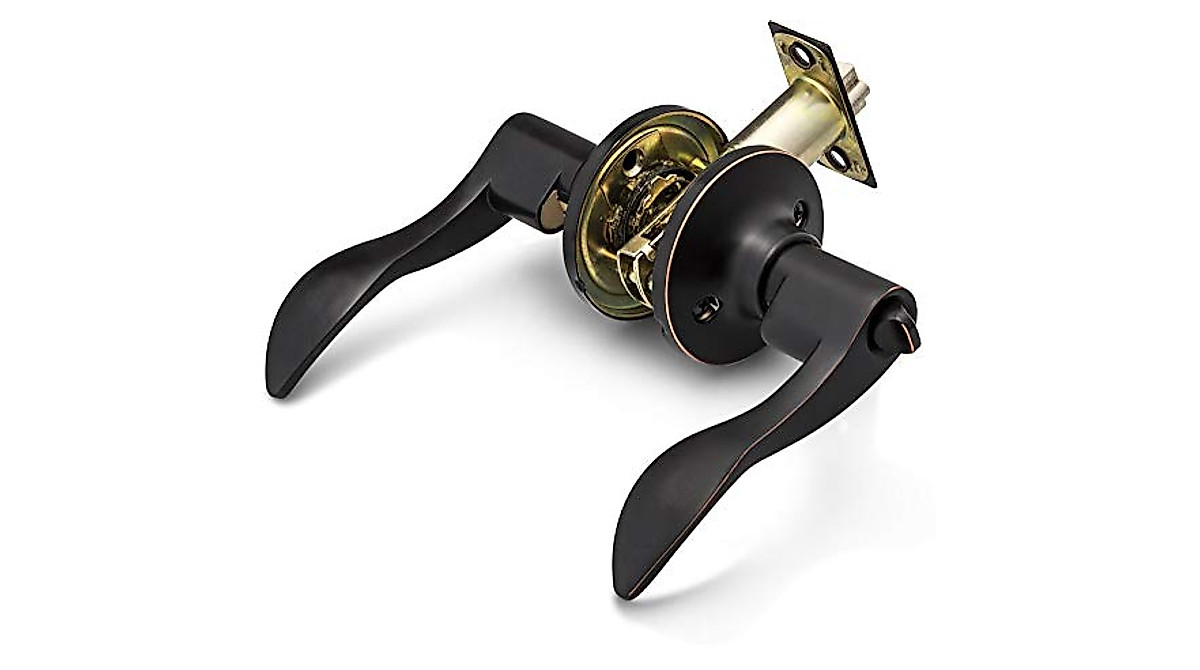 Berlin Modisch Entrance Handle - Secure & Reversible Oil Rubbed Bronze
