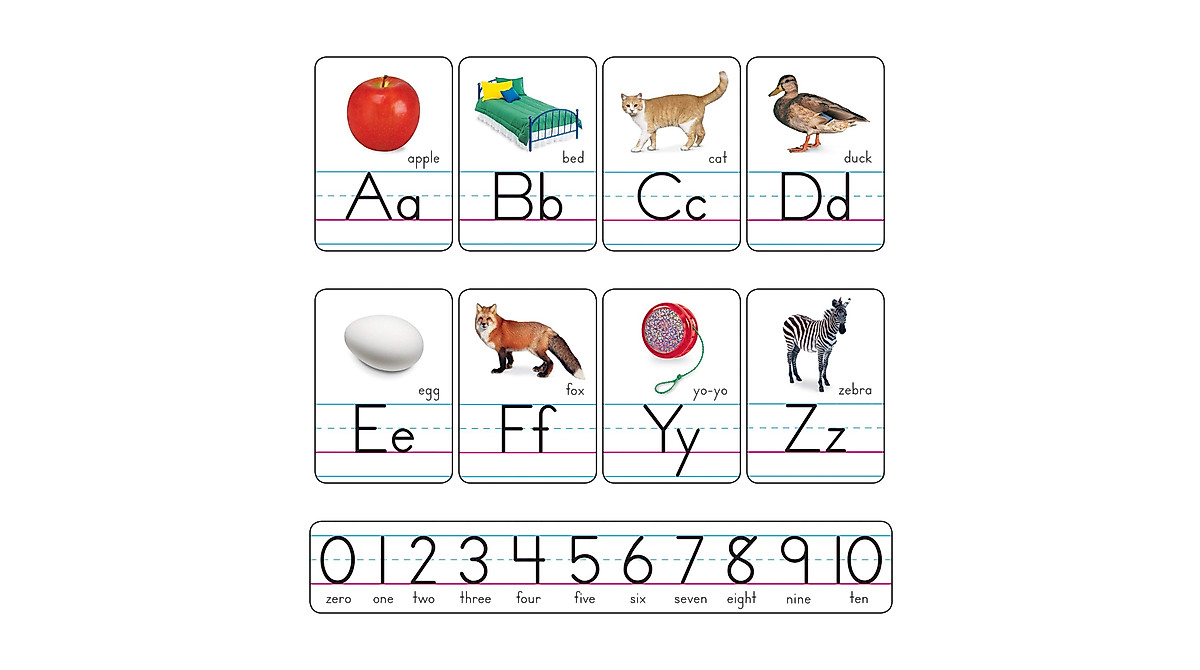 Photo Alphabet Cards by Trend Enterprises | Early Literacy Learning