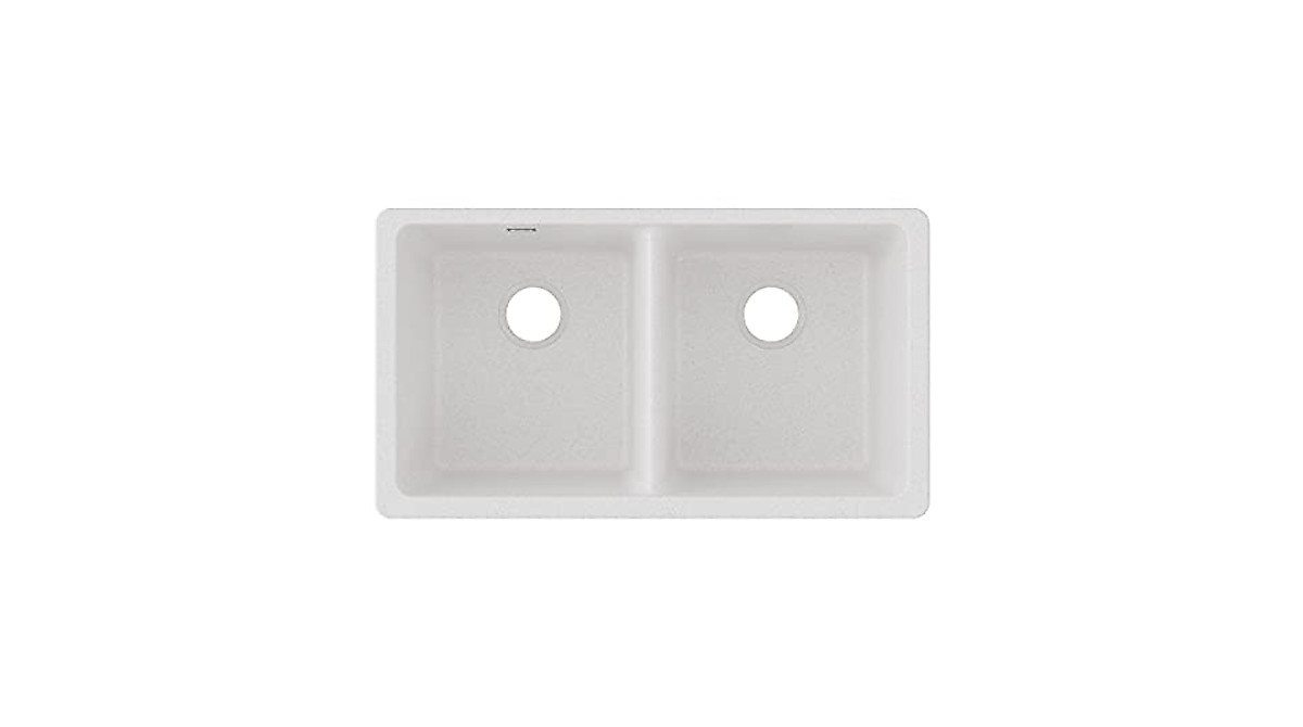Elkay Quartz Classic White Undermount Sink | Durable & Stylish