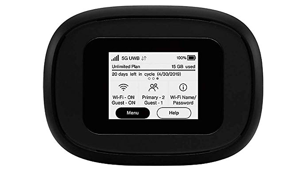 C5G Verizon 5G & LTE MiFi M1000 Hotspot Bundle with 2 Batteries