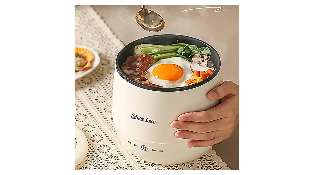 Portable Mini Rice Cooker - Compact & Multi-Function