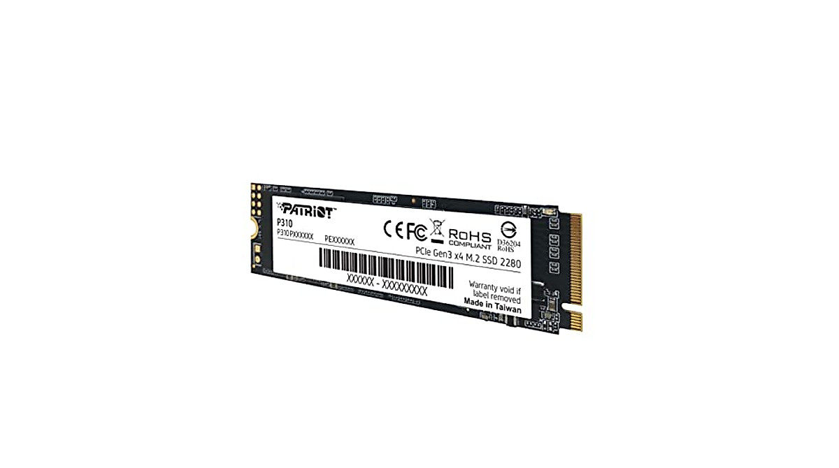 Patriot P310 960GB NVMe SSD | High-Speed PCIe M.2 Drive