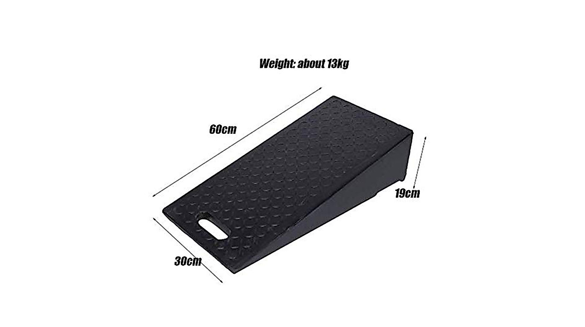 GUENZO Threshold Ramp - Durable Non-Slip Portable Wheelchair Slope