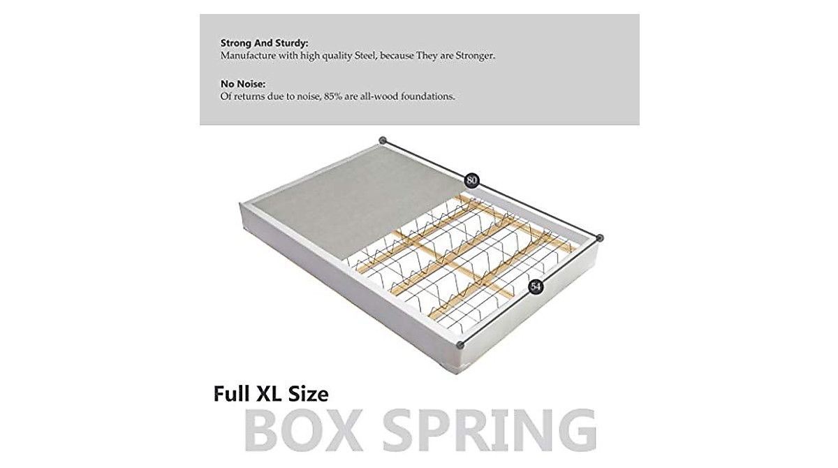 Mattress Solution Full XL Orthopedic Mattress & Box Spring Set