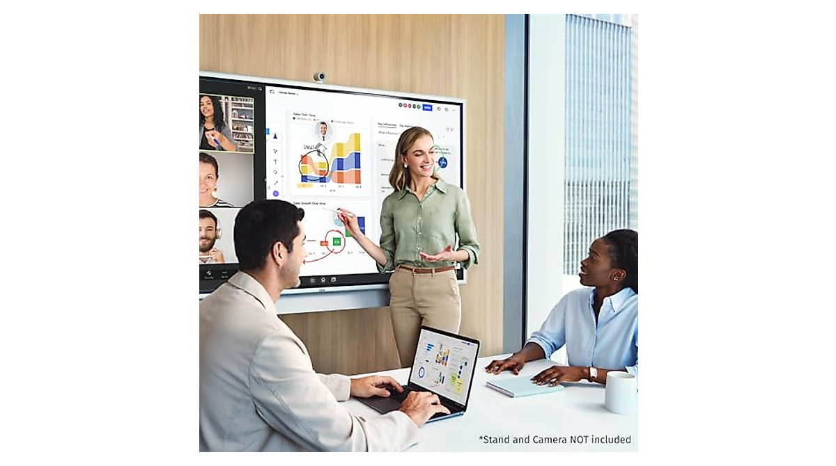 Vibe S1 4K UHD Smart Board - 55 Inch Interactive Whiteboard for Office ...
