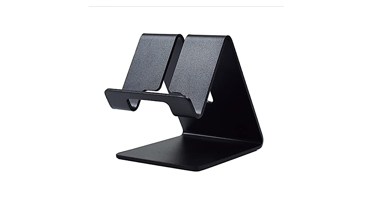 ROMIRUS Aluminum Phone Stand for iPhone & Android | Stable & Durable