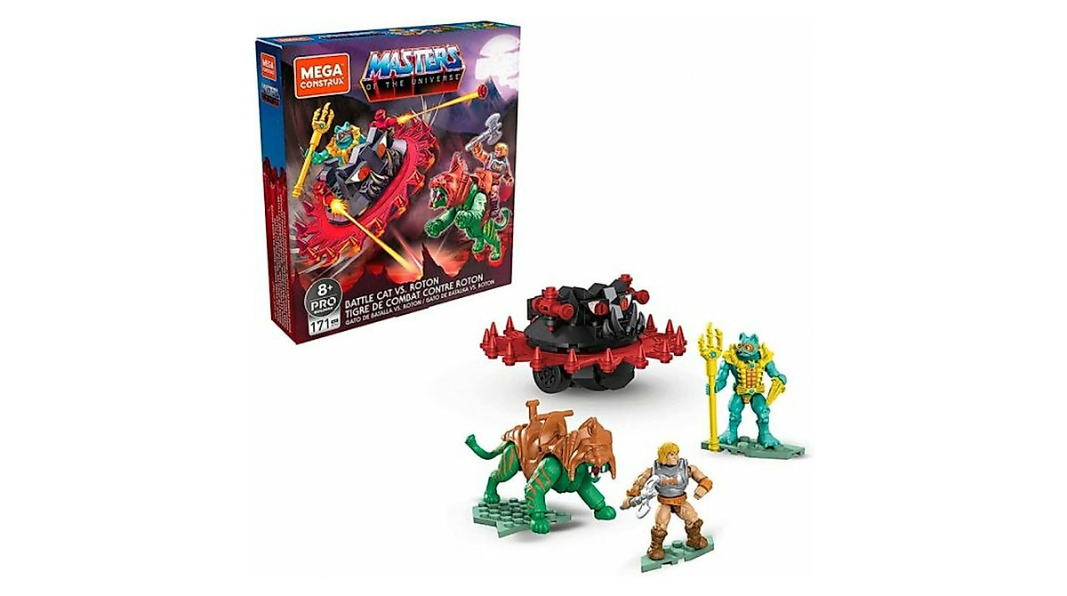 Mega Construx Battle Cat & Roton Set - Build and Play