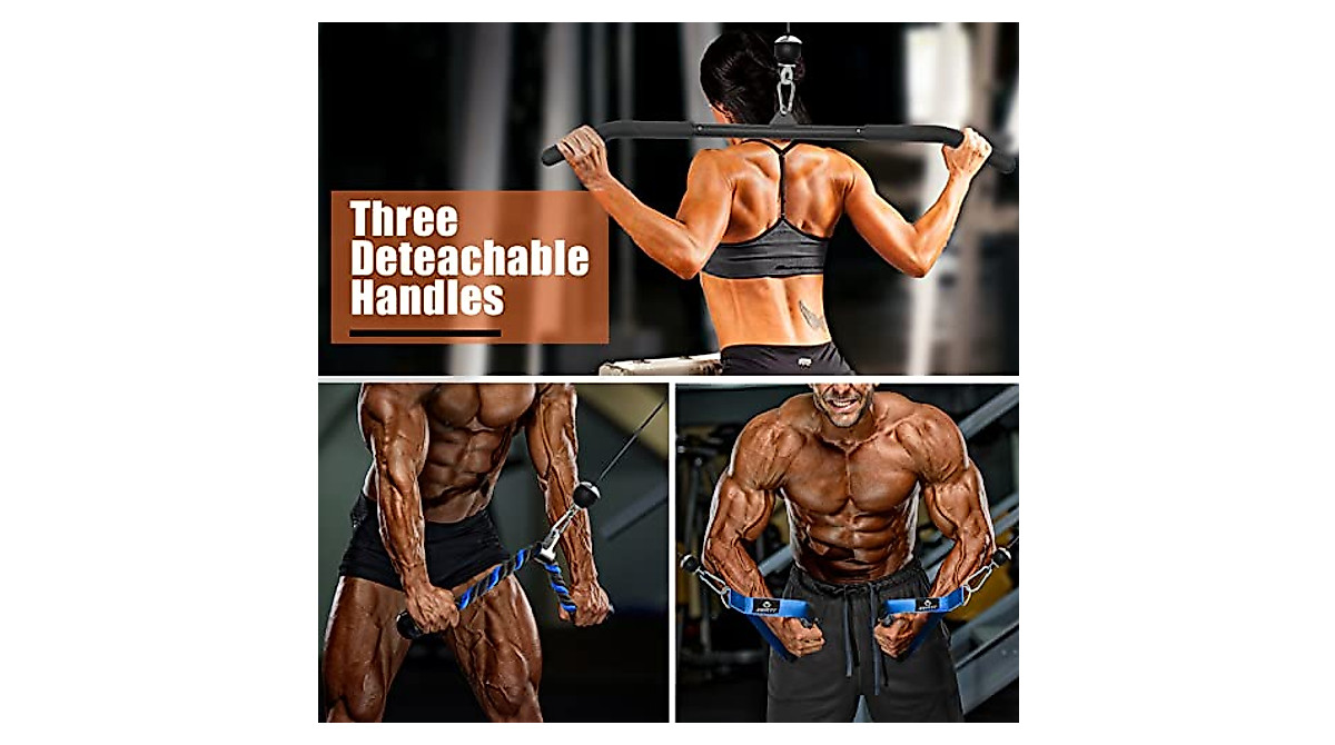 SERTT Home Gym Pulley System for Full Upper Body Workout