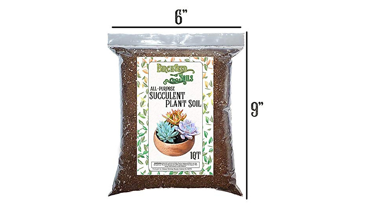 Succulent Plant Soil - Fast Draining Mix for Cactus & Aloe Vera