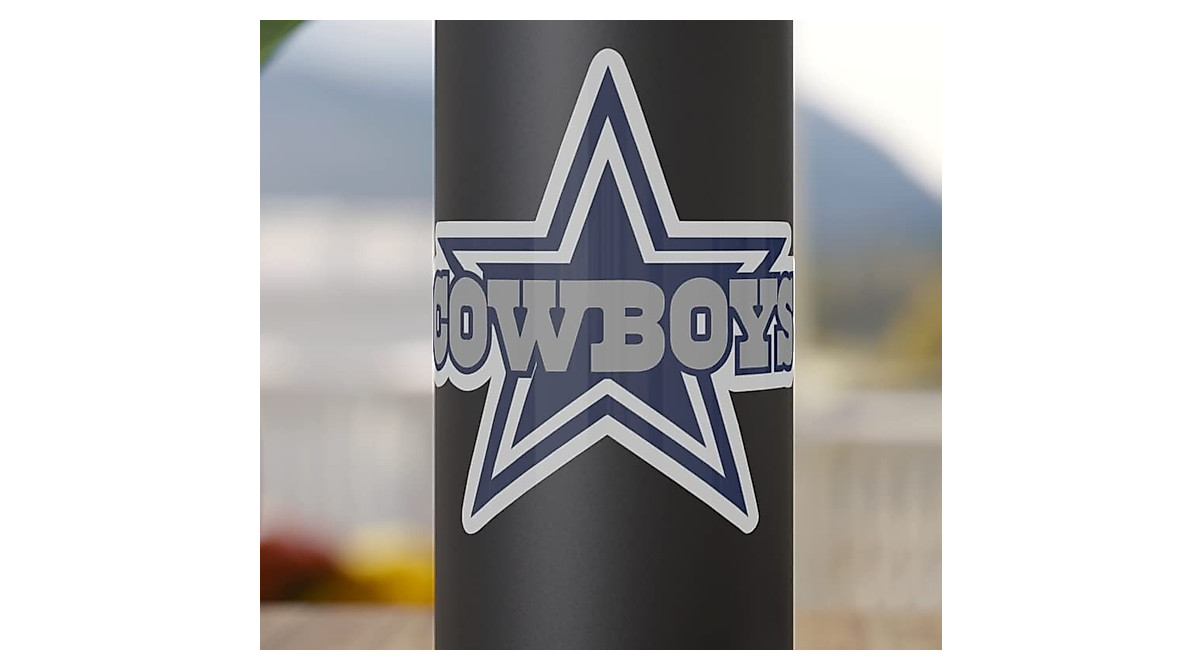 Dallas Vinyl Decal - Customizable Size for Every Need
